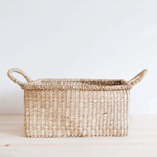IGNITE TRADERS - Handwoven Seagrass Everything Basket